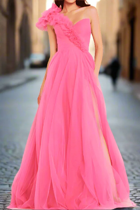 Early Access trendy bodycon dresstrendy bodycon dressOne Shoulder Sleeveless Empire Tulle A-Line Prom Dress Early Access trendy bodycon dresstrendy bodycon dressOne Shoulder Sleeveless Empire Tulle A-Line Prom Dress