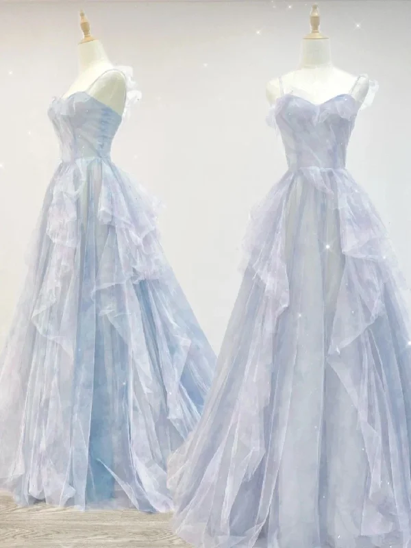 Blowout Deals romantic dressromantic dressDreamy A-line Tulle Prom Dress,A-line Princess Dress Y4658