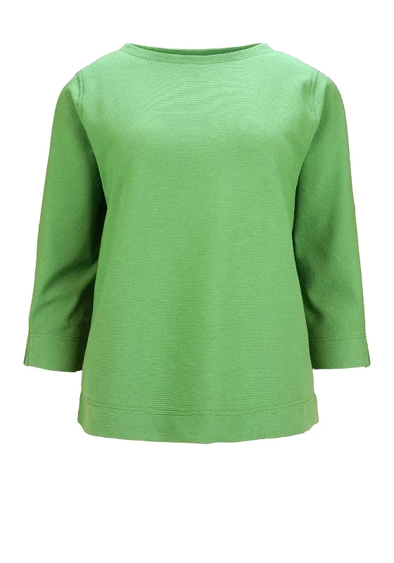 Bargain Prices urban hoodieBianca Deni Ribbed Sweatshirt, Green