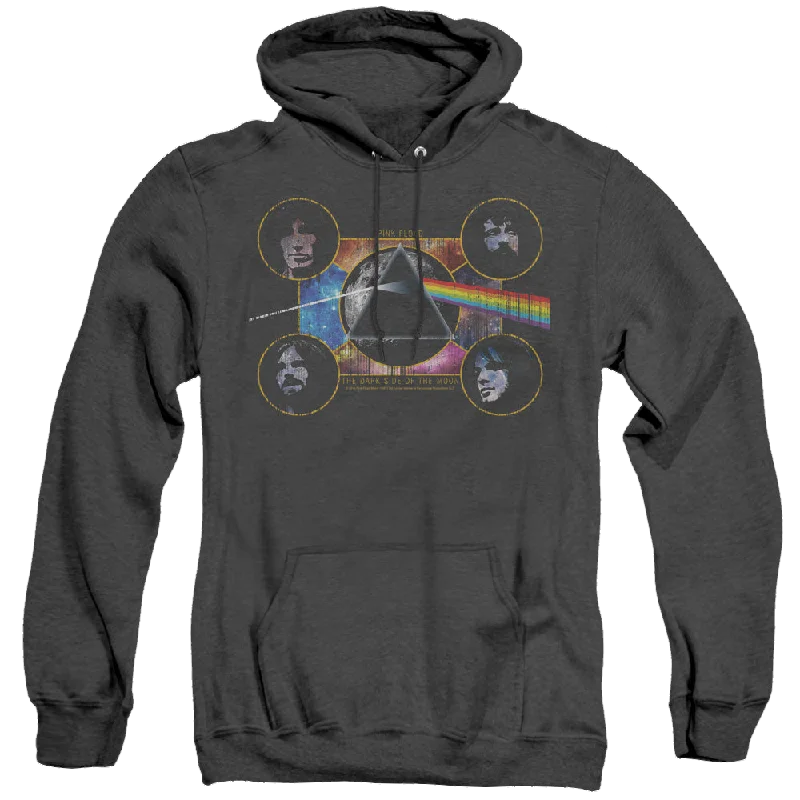 Closeout Sale comfortable stylish hoodiePink Floyd Dark Side Heads - Heather Pullover Hoodie