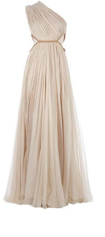Online Specials form-fitting dressform-fitting dressCustom Charming Chiffon Prom Dress,One Shoulder Evening Dress Y1234