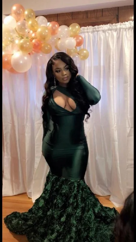 Limited Time pleated dresspleated dressGreen Mermaid Evening Dress With 3D Flowers Charming Prom Dress Y661 Limited Time pleated dresspleated dressGreen Mermaid Evening Dress With 3D Flowers Charming Prom Dress Y661