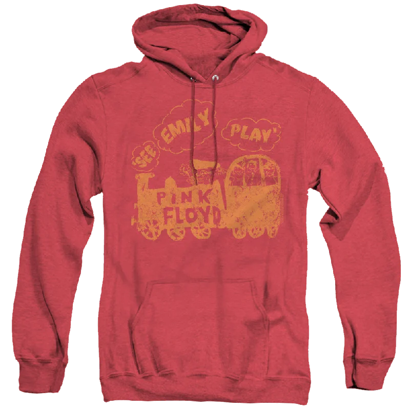 Limited Availability casual hoodiePink Floyd See Emily Play - Heather Pullover Hoodie