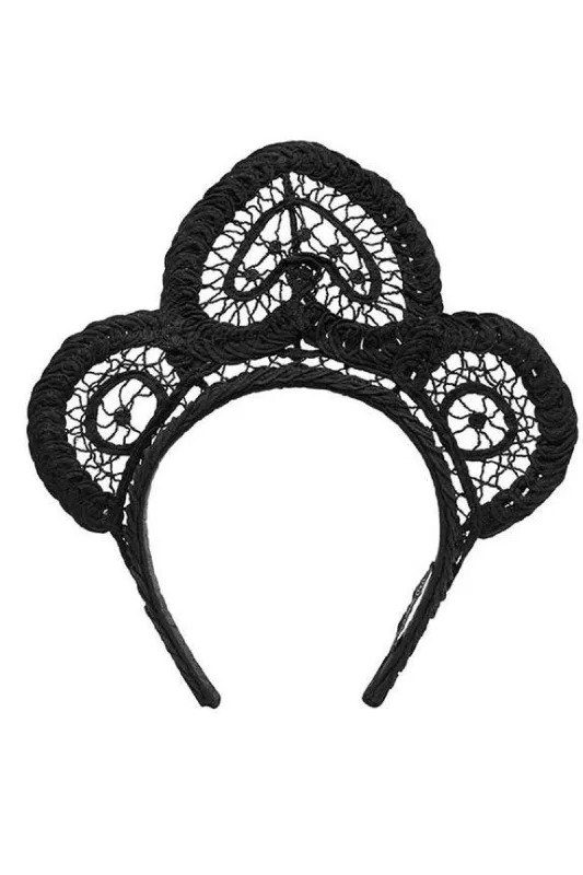 Price Drop vintage dressvintage dressHEATHER MCDOWALL Meghan Lace Headpiece