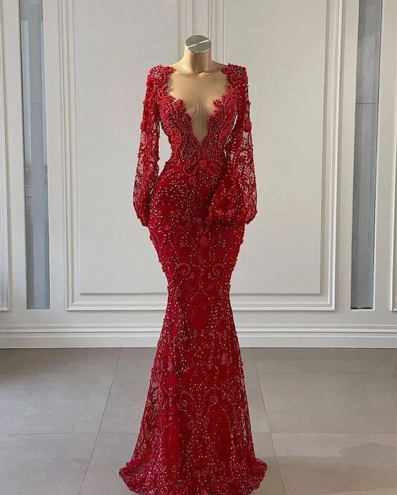 Major Savings flowy evening dressflowy evening dressMermaid Deep V Neck Lace Beaded Evening Dress Reception Dress Y735 Major Savings flowy evening dressflowy evening dressMermaid Deep V Neck Lace Beaded Evening Dress Reception Dress Y735