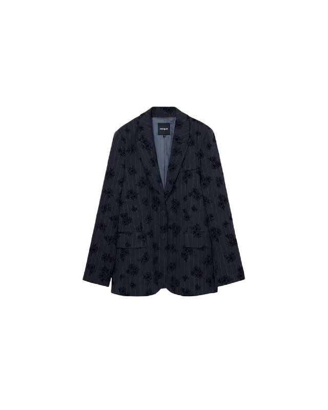 Great Bargains fashion coat with hoodDesigual Polyester Blazer with Viscose and Elastane Blend Great Bargains fashion coat with hoodDesigual Polyester Blazer with Viscose and Elastane Blend