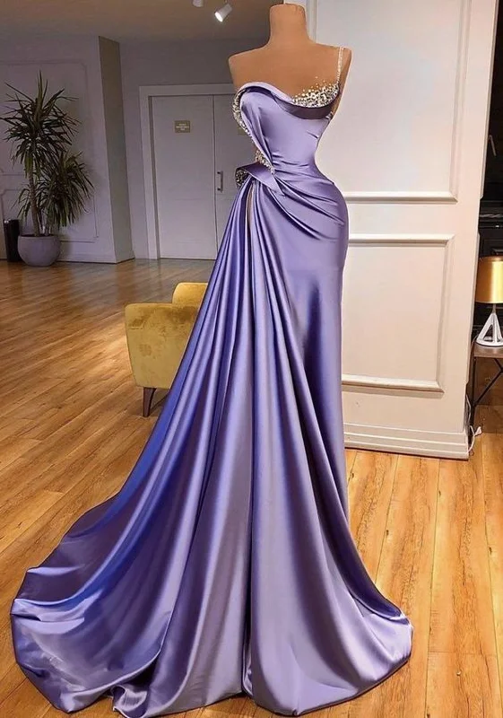 Steals and Deals statement dressstatement dressLuxury beaded evening dresses long elegant mermaid purple satin modest amazing sleeveless formal party dresses Y1149 Steals and Deals statement dressstatement dressLuxury beaded evening dresses long elegant mermaid purple satin modest amazing sleeveless formal party dresses Y1149