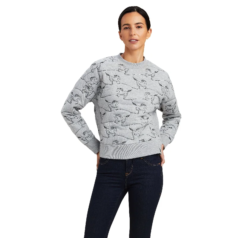 Online Only casual utility jacketWOMEN'S Contour Equine Crew Sweatshirt