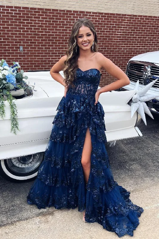 Steals and Deals trendy wrap dresstrendy wrap dressSweetheart Strapless Lace A-Line Empire Tiered Prom Dress Steals and Deals trendy wrap dresstrendy wrap dressSweetheart Strapless Lace A-Line Empire Tiered Prom Dress