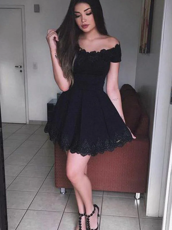 Huge Savings Homecoming Dress Sexy Little Black Dress Short Prom Dress Party Dress JKS042