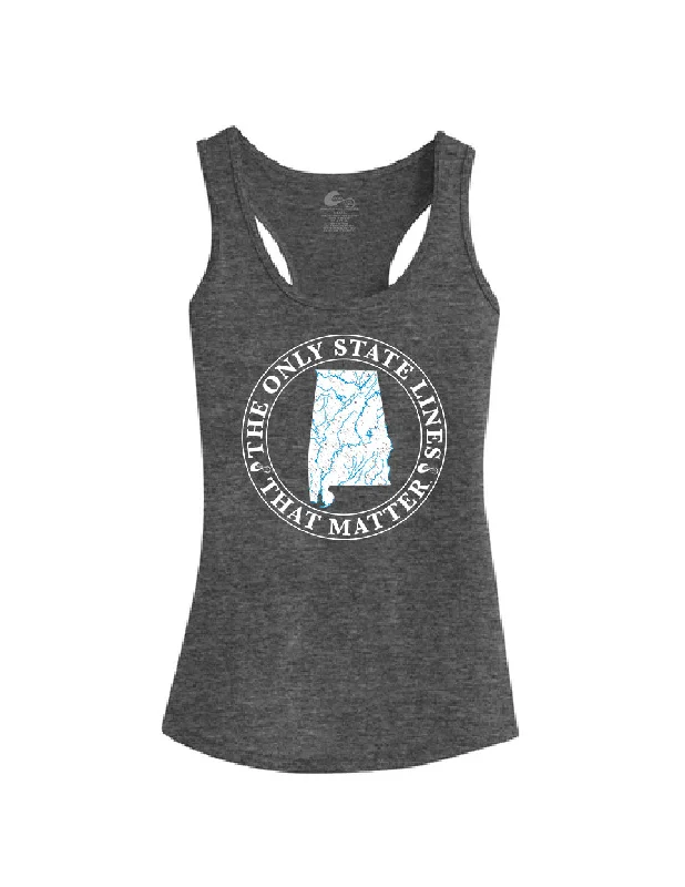 Unmissable Offer lightweight workout sweatshirtAlabama State Waterways Ladies Racerback Unmissable Offer lightweight workout sweatshirtAlabama State Waterways Ladies Racerback
