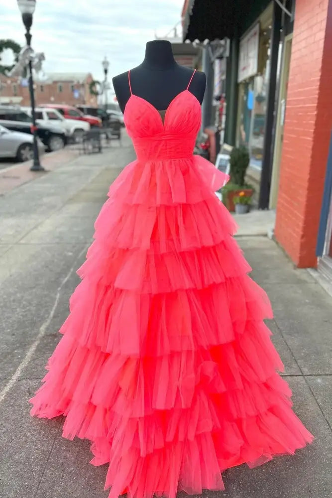 Savings Galore relaxed fit dressrelaxed fit dressTulle A-Line Empire Tiered Long Party Prom Dress Savings Galore relaxed fit dressrelaxed fit dressTulle A-Line Empire Tiered Long Party Prom Dress