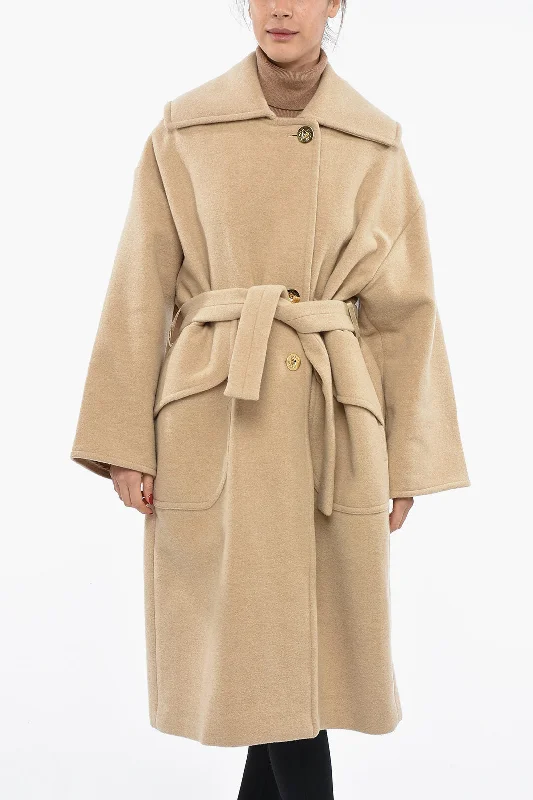 Discount Mania fashion-forward coatPatou Wool Double-Breasted Coat with Golden Maxi Buttons 40 Italian size Discount Mania fashion-forward coatPatou Wool Double-Breasted Coat with Golden Maxi Buttons 40 Italian size