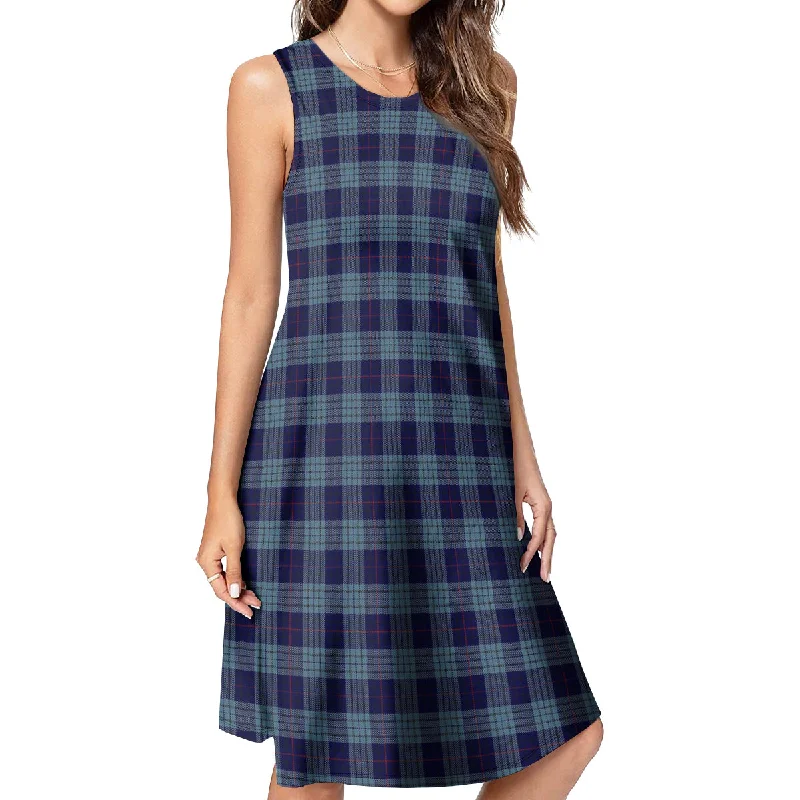 New Arrival Roberts of Wales Tartan Womens Casual Dresses