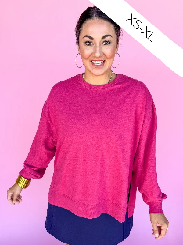 Act Now loose fit sports sweatshirtZ Supply | Modern Weekender - Cactus Flower