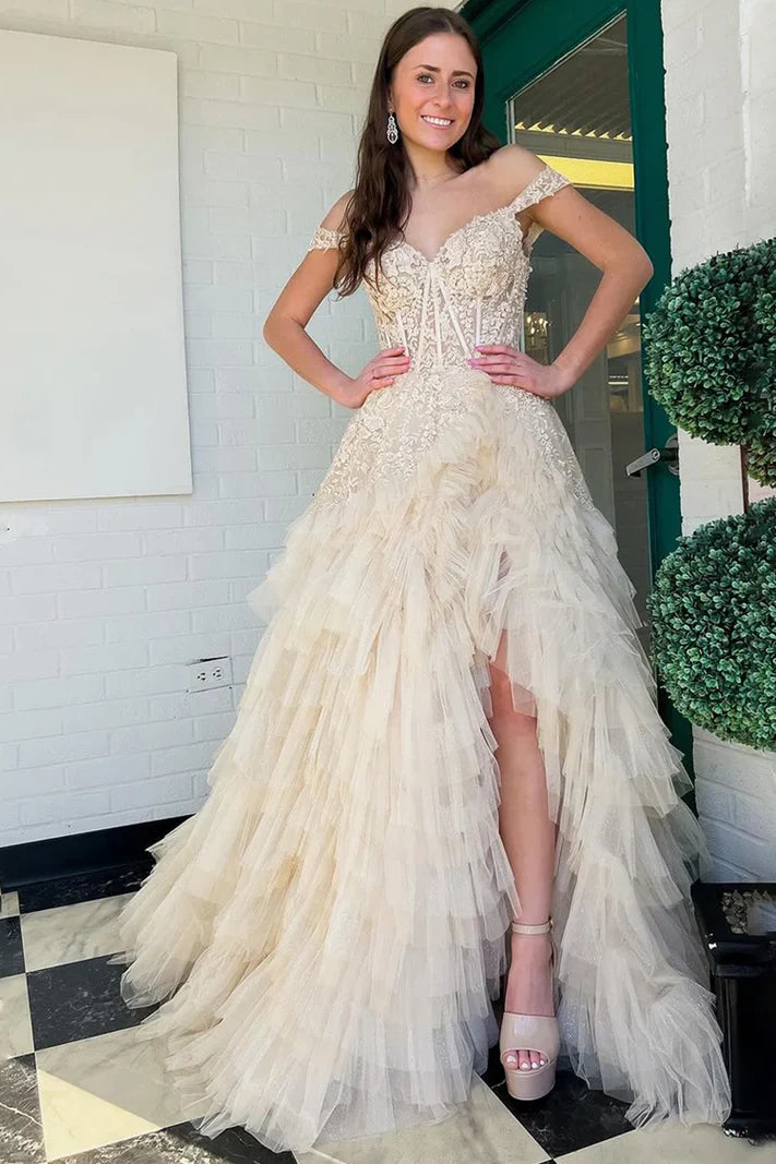 Midnight Madness statement dressstatement dressSweetheart Off-Shoulder Lace Appliques Tulle A-Line Prom Dress Midnight Madness statement dressstatement dressSweetheart Off-Shoulder Lace Appliques Tulle A-Line Prom Dress