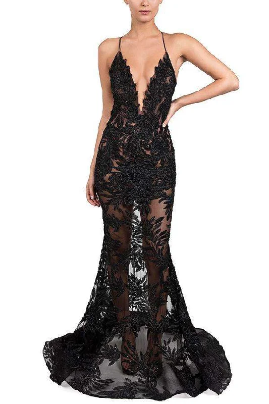 Bargain Prices bohemian dressbohemian dressBUY IT NADINE MERABI Stella Gown (Black)