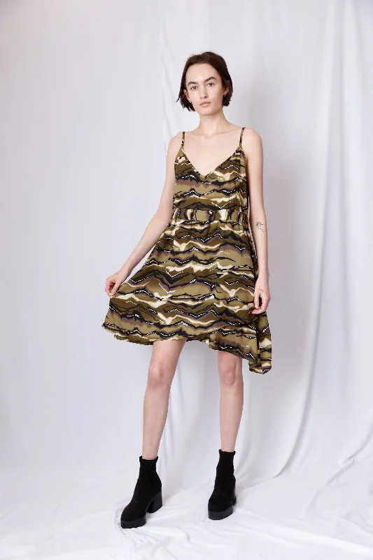 Today’s Deal sleeveless dresssleeveless dressASYMMETRICAL LAYERED TANK DRESS
