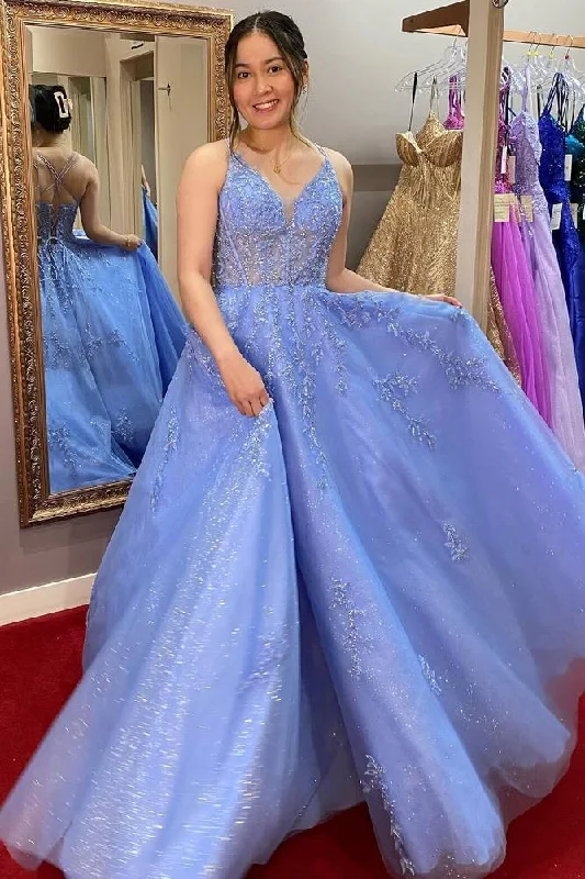 Bargain Bin elegant dresselegant dressGlitter Tulle A-Line V-Neck Lace Up Appliques Prom Dress Bargain Bin elegant dresselegant dressGlitter Tulle A-Line V-Neck Lace Up Appliques Prom Dress
