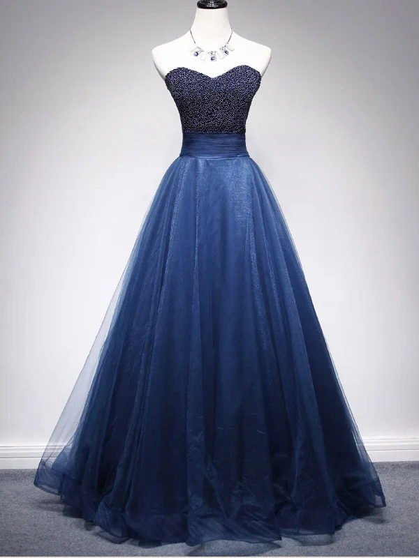 Great Bargains Beading Prom Dresses A Line Sweetheart Long Prom Dress Sexy Evening Dress JKL1128
