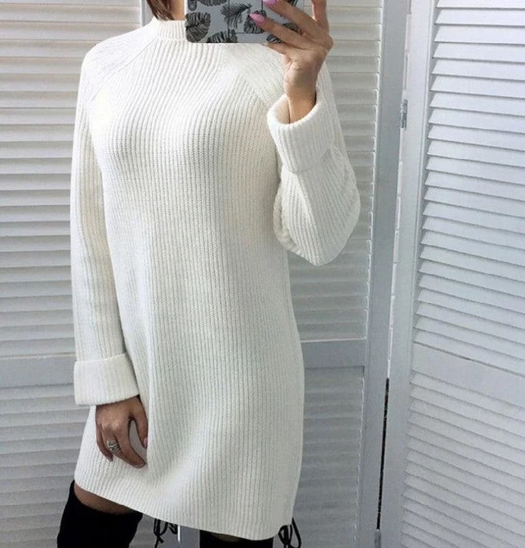 Midnight Sale pleated dresspleated dressEuropean and American Autumn EBAY Explosions Dress Sexy High Neck Long Sleeve Dress Midnight Sale pleated dresspleated dressEuropean and American Autumn EBAY Explosions Dress Sexy High Neck Long Sleeve Dress
