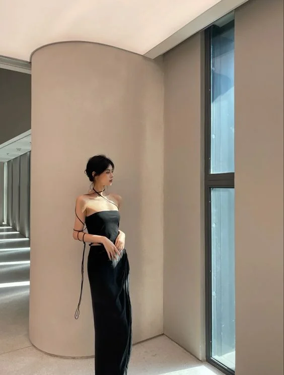 Markdowns chic shift dresschic shift dressBlack Simple Prom Dress Sexy Evening Dress Y1343