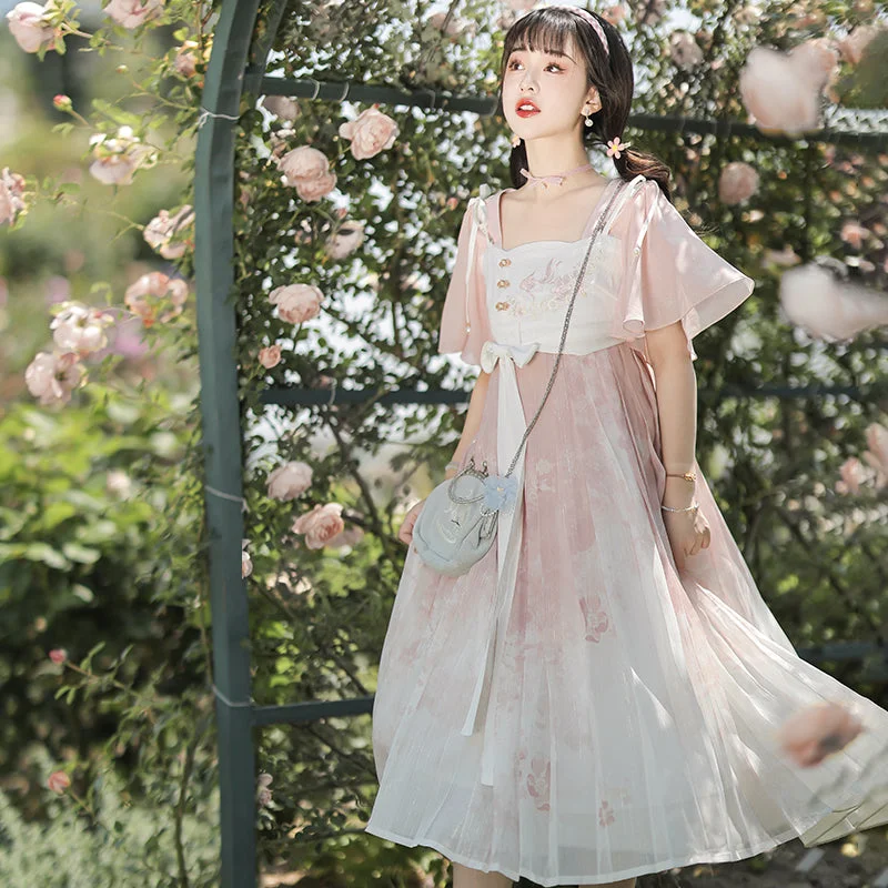 Exclusive Offers tiered dresstiered dressYour princess~Han Lolita Assorted Color OP Dress