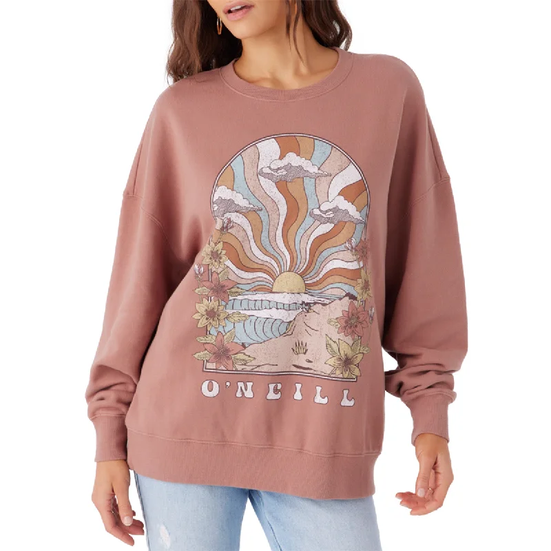 Hurry In comfy workout sweatshirtO'Neill Women's Choice Oversized Crew Sweatshirt