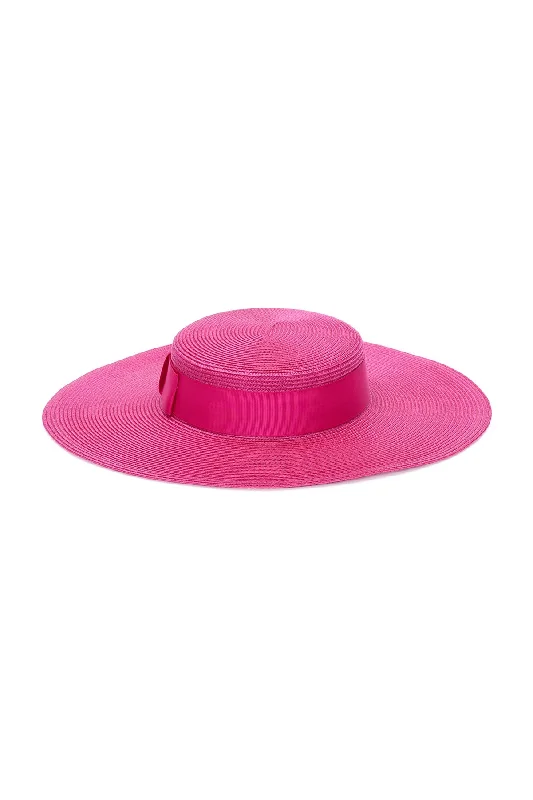Stock Clearance shift dressshift dressMORGAN & TAYLOR Macy Boater Hat (Pink)