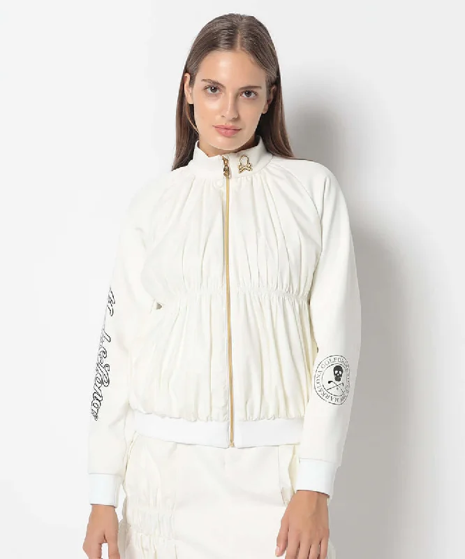 Super Bargain minimalist jacketLidi Shirred Insulated Zip-Up Jacket | WOMEN