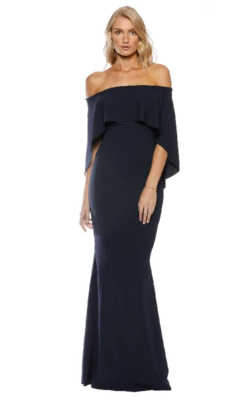 Referral Discount elegant shift dresselegant shift dressPASDUCHAS Composure Gown (Navy) - RRP $389