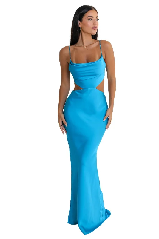 Midnight Madness puff sleeve dresspuff sleeve dressLEXI Celia Dress (Teal) - RRP $379