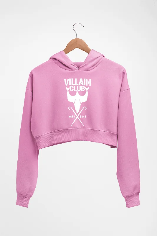 Daily Deals oversized pullover hoodieVillain Club Crop HOODIE FOR WOMEN