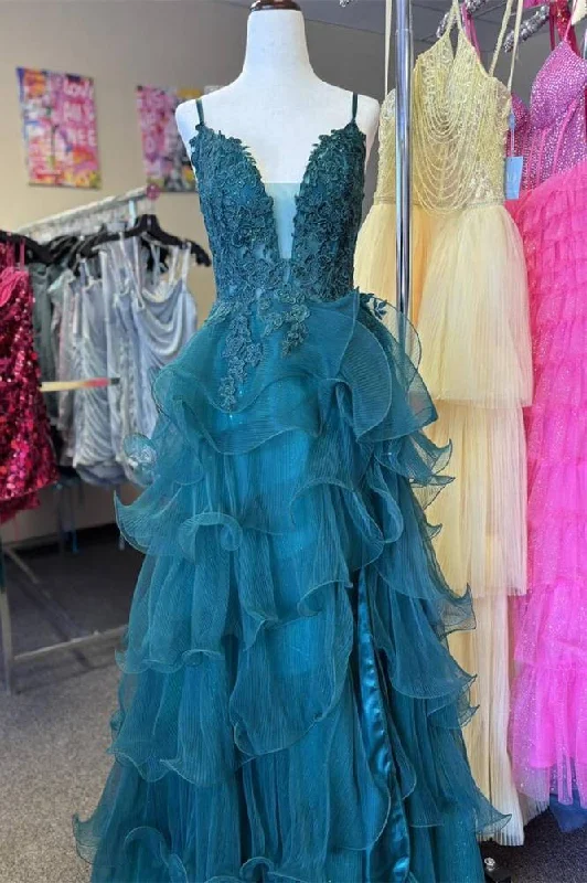 Blowout Sale elegant shift dresselegant shift dressLow V-Neck Spaghetti Straps Tulle A-Line Tiered Prom Dress Blowout Sale elegant shift dresselegant shift dressLow V-Neck Spaghetti Straps Tulle A-Line Tiered Prom Dress