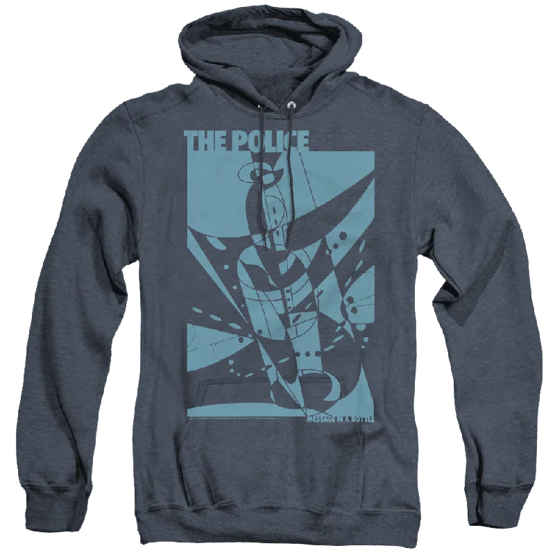 Best Bargains sporty hoodieThe Police Message In A Bottle - Heather Pullover Hoodie