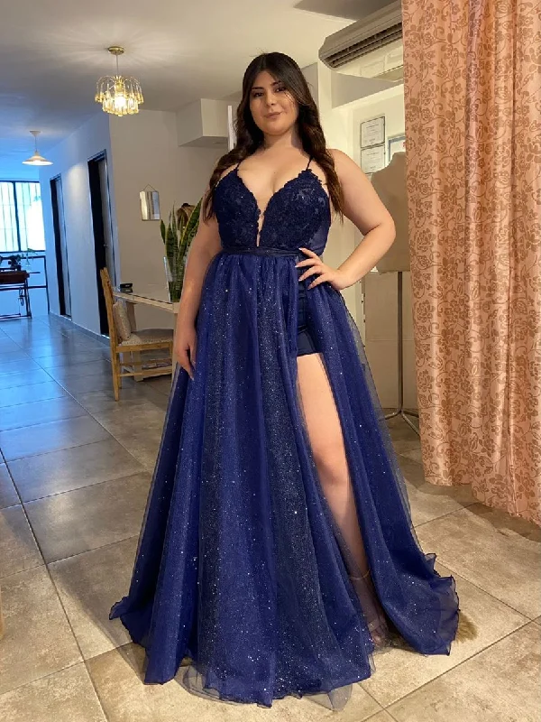 Super Bargain fitted cocktail dressfitted cocktail dressA-line Navy Blue Sparkly Unique Party Modest Formal Long Prom Dresses Y4848 Super Bargain fitted cocktail dressfitted cocktail dressA-line Navy Blue Sparkly Unique Party Modest Formal Long Prom Dresses Y4848