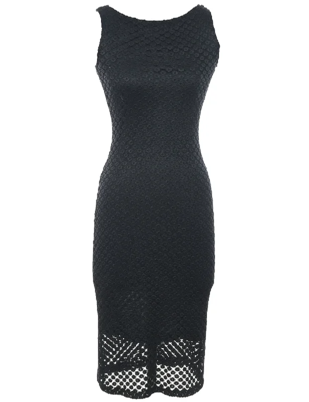 Overstock classic trench coatBlack Evening Dress - S