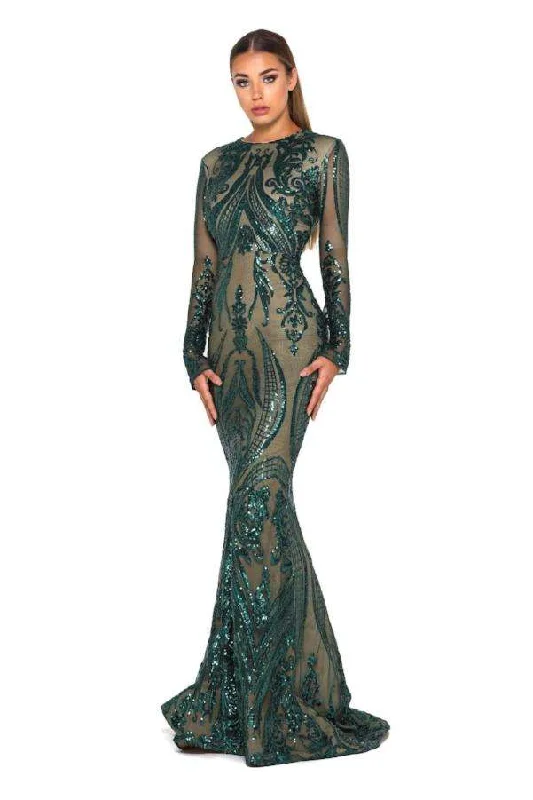 Unbeatable Prices chic wrap dresschic wrap dressBUY IT PORTIA AND SCARLETT 1705 Long Sleeve Veronica Gown (Emerald) Unbeatable Prices chic wrap dresschic wrap dressBUY IT PORTIA AND SCARLETT 1705 Long Sleeve Veronica Gown (Emerald)