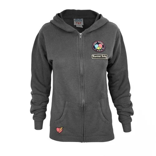 YEAR-End Sale premium gym hoodieJunk Food Womens/Ladies Forever Young Hoodie