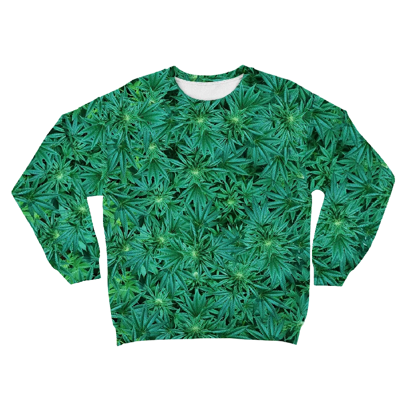 Super Savings comfy workout sweatshirtCann~ All Over Print Unisex Sweatshirt