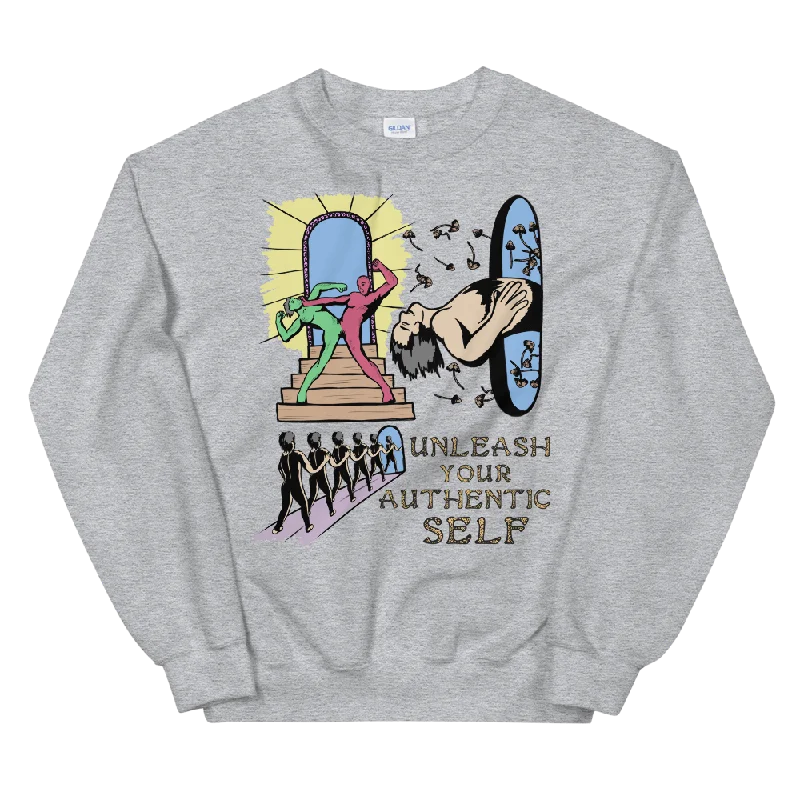 Friends and Family Sale casual workout hoodieUnleash Your Authentic Self Graphic Sweatshirt Friends and Family Sale casual workout hoodieUnleash Your Authentic Self Graphic Sweatshirt