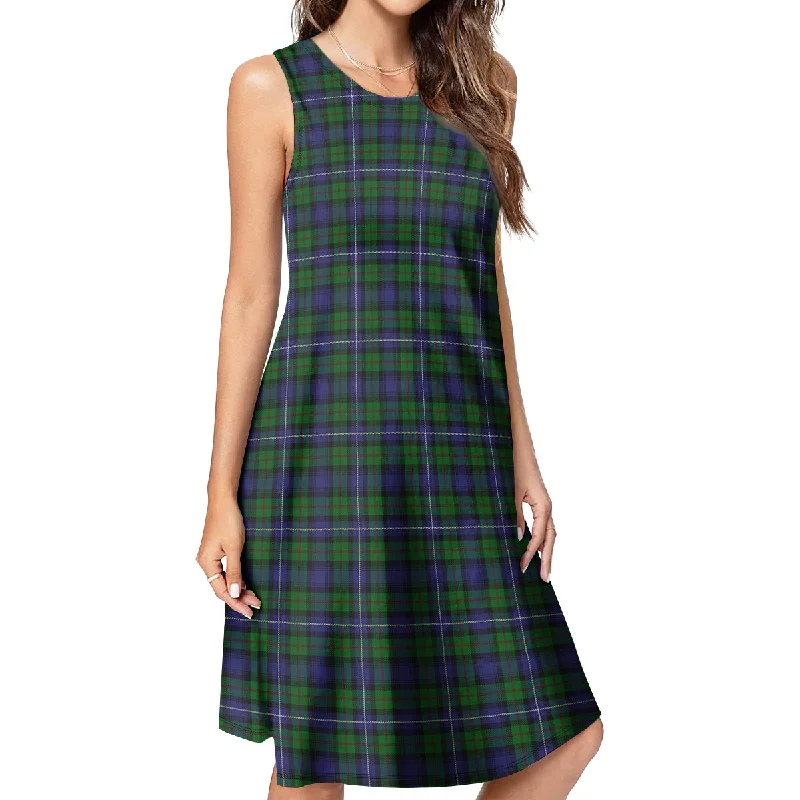 Take Advantage Robertson Hunting Tartan Womens Casual Dresses