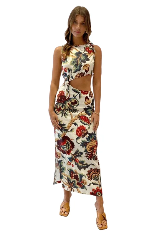 Act Now casual dresscasual dressSIR THE LABEL Ambroise Knot Dress (floral print) - RRP $390 Act Now casual dresscasual dressSIR THE LABEL Ambroise Knot Dress (floral print) - RRP $390