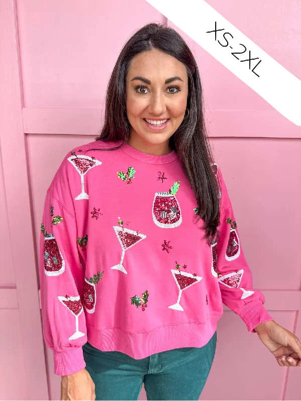 Deal Dash classic gym sweatshirtMary Square | Mille Holiday Spirits Sweatshirt