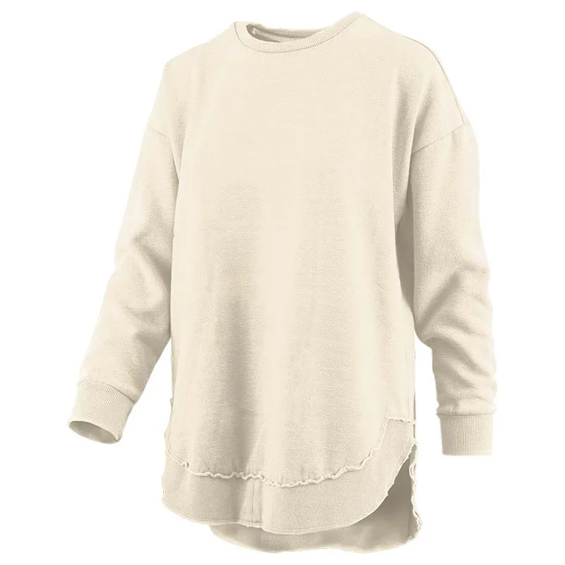 Final Clearance minimalist gym sweatshirtFall Poncho Crewneck Sweatshirt
