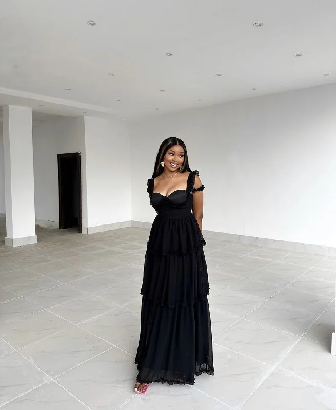 Final Sale casual dresscasual dressGenerous Black A-line Prom Dress,Black Graduation Dress Y4693 Final Sale casual dresscasual dressGenerous Black A-line Prom Dress,Black Graduation Dress Y4693