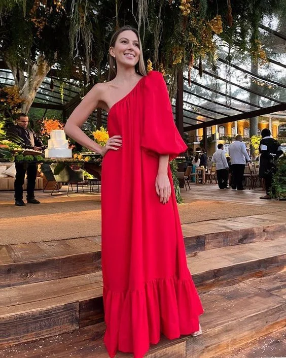 Can't Miss relaxed fit dressrelaxed fit dressRed One Shoulder Maxi Dress,Red Long Prom Dress Y4736 Can't Miss relaxed fit dressrelaxed fit dressRed One Shoulder Maxi Dress,Red Long Prom Dress Y4736