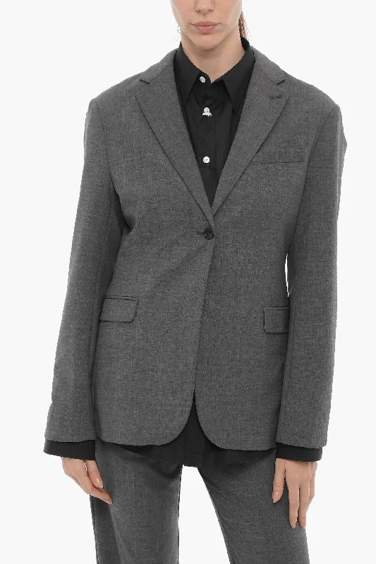 Best Deals windbreaker jacketThe Garment Wool Blend PISA Blazer with Flap Pockets 42 Italian size Best Deals windbreaker jacketThe Garment Wool Blend PISA Blazer with Flap Pockets 42 Italian size