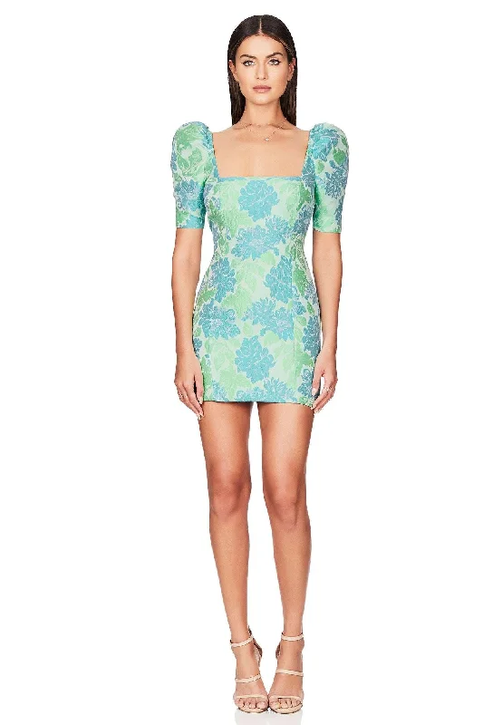 Big Discounts lace-up dresslace-up dressBUY IT NOOKIE Solana Mini (Blue Green)