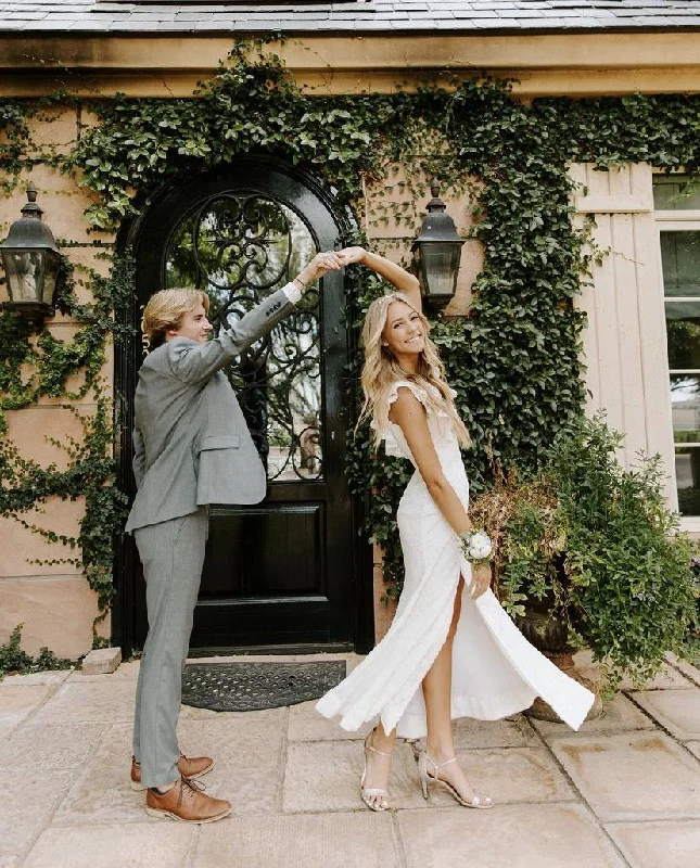 Steals and Deals chic wrap dresschic wrap dressClassic White Prom Dress With Split,Fashion Prom Gown Y4849 Steals and Deals chic wrap dresschic wrap dressClassic White Prom Dress With Split,Fashion Prom Gown Y4849